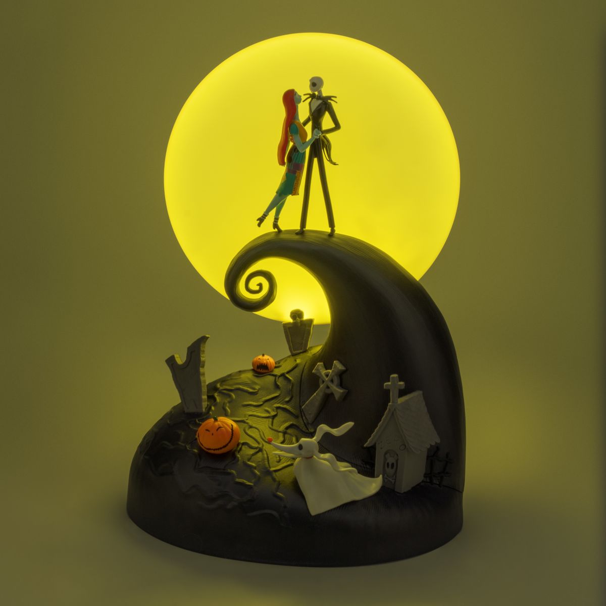 Paladone Nightmare Before Christmas, světlo panorama