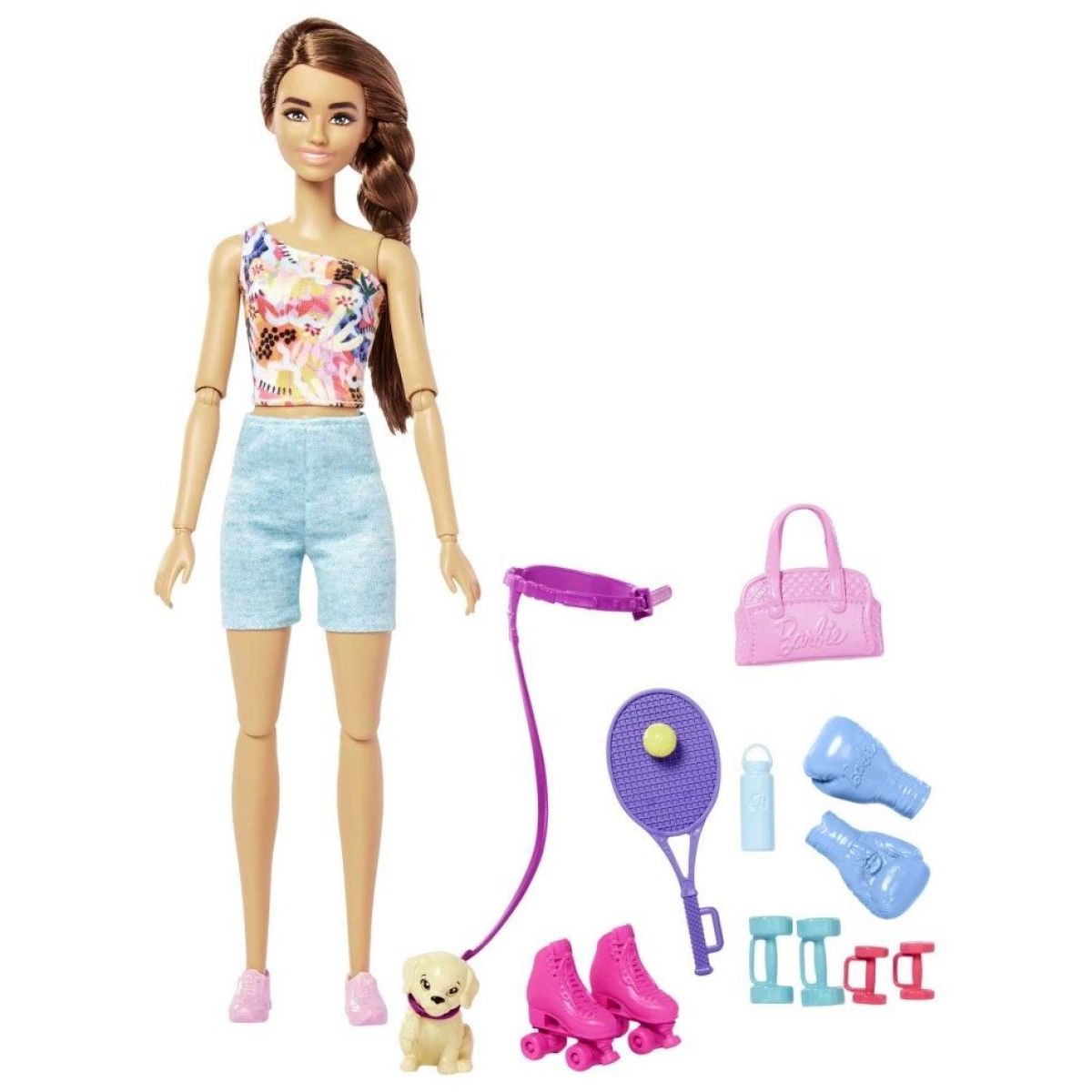 Mattel Barbie wellness panenka tenistka