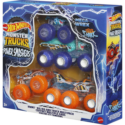 Hot Wheels Monster Trucks Power Smashers tahač a truck