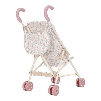 Little Dutch Kočárek pro panenky golfky skládací Soft Flowers