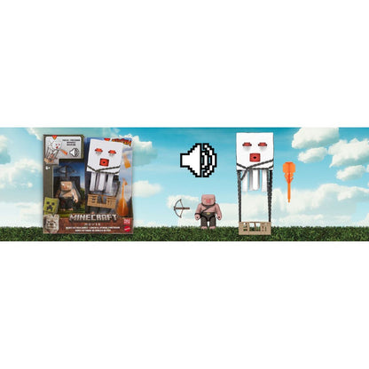 Mattel Minecraft velká figurka Ghast s ohnivou koulí