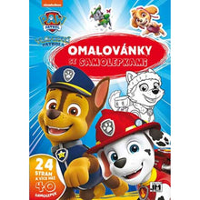 Jiri Models Omalovánky se samolepkami Tlapková patrola