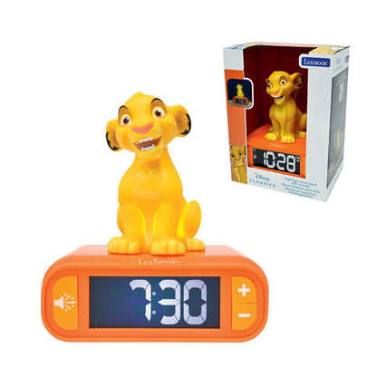 Lexibook Budík Simba se svítící figurkou