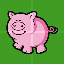 Kostky Moje první zvířátka dřevo 4ks