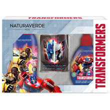 Transformers dárkový set mýdlo 250 ml + šampon a sprchový gel 250 ml + batoh