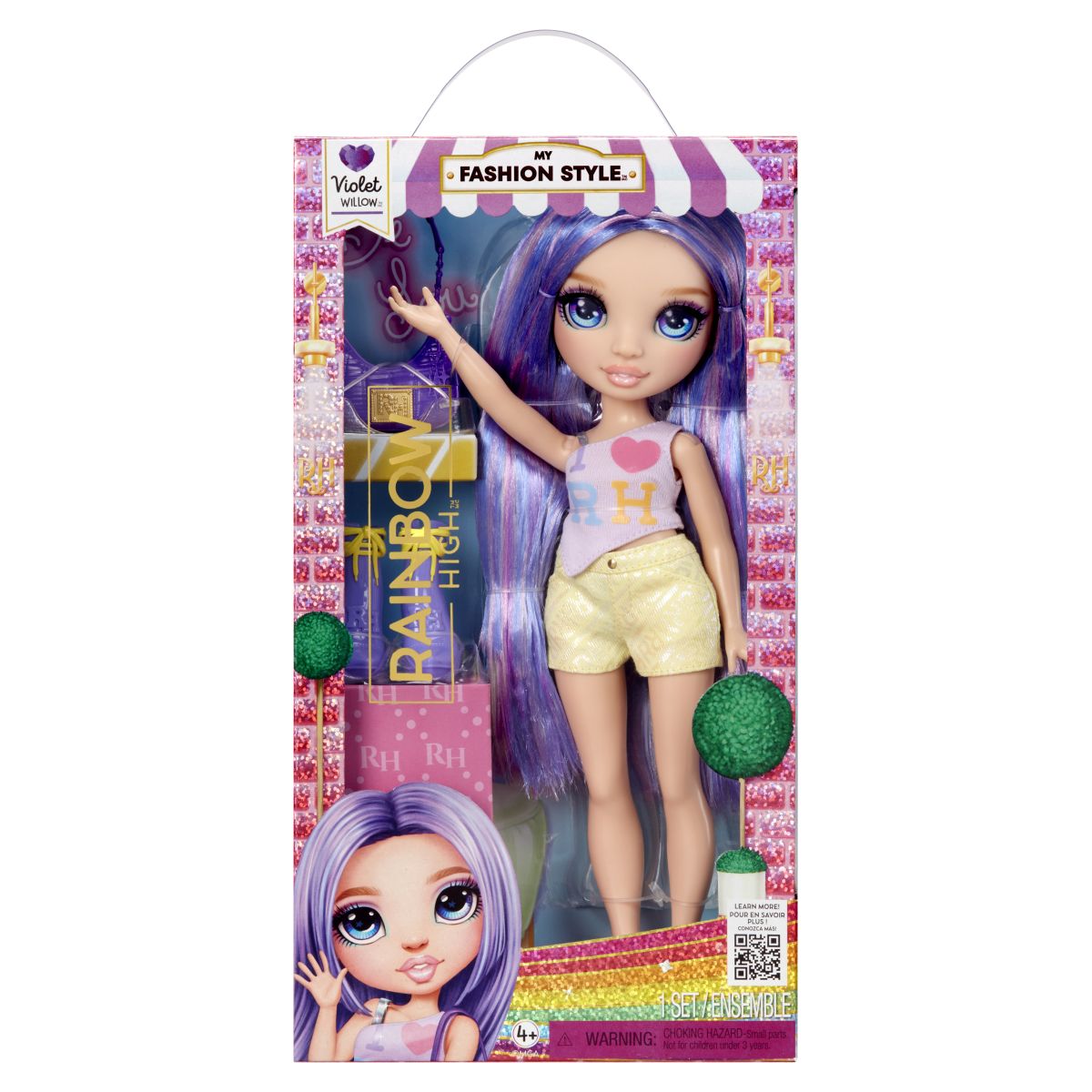 Rainbow High My Fashion Style panenka - Violet