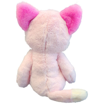 Liška růžová plyšová 41 cm