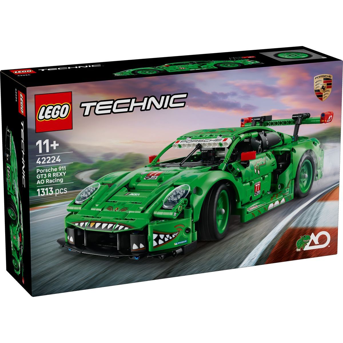 LEGO® 42224 Auto Porsche 911 GT3 R REXY AO Racing