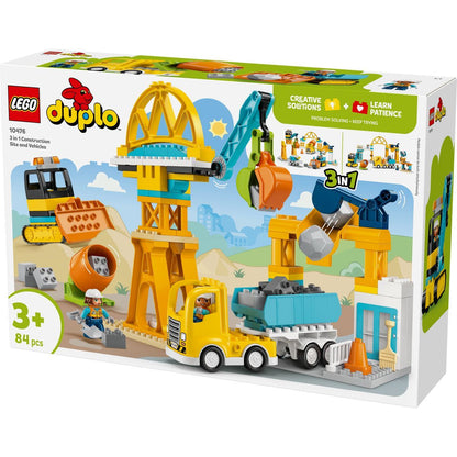 LEGO® 10476 Staveniště a vozidla 3 v 1