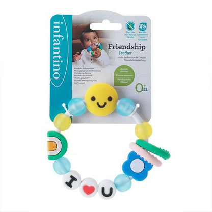 Infantino Kousátko silikonové Friendship