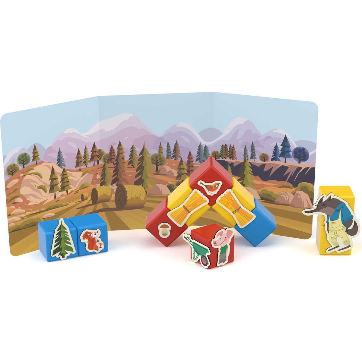 Geomag Magicube Three Little Pigs 42 dílků
