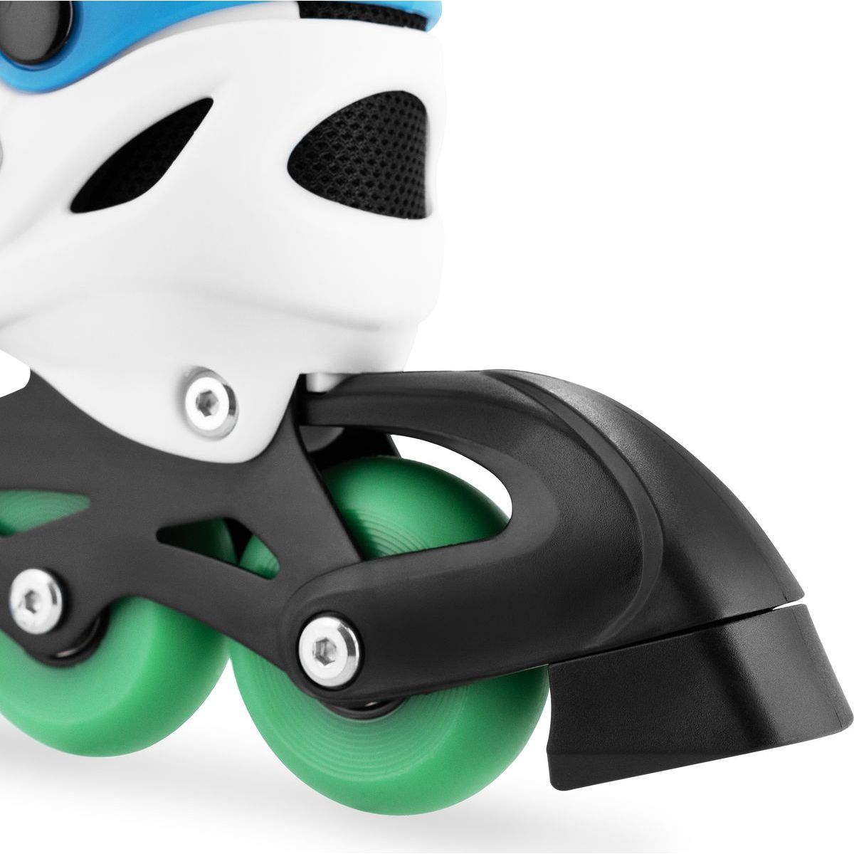 Spokey Joy Dětské kolečkové brusle, černo-modré, ABEC7 Carbon, vel. 31 - 34