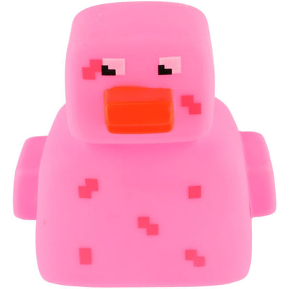 Teddies Kačenka pixel do vany guma 8x10cm 4 barvy 24ks v boxu
