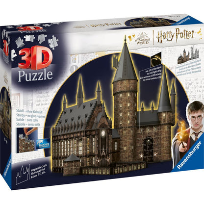 Ravensburger 115501 Harry Potter Bradavický hrad Velká síň Noční edice 540 dílků
