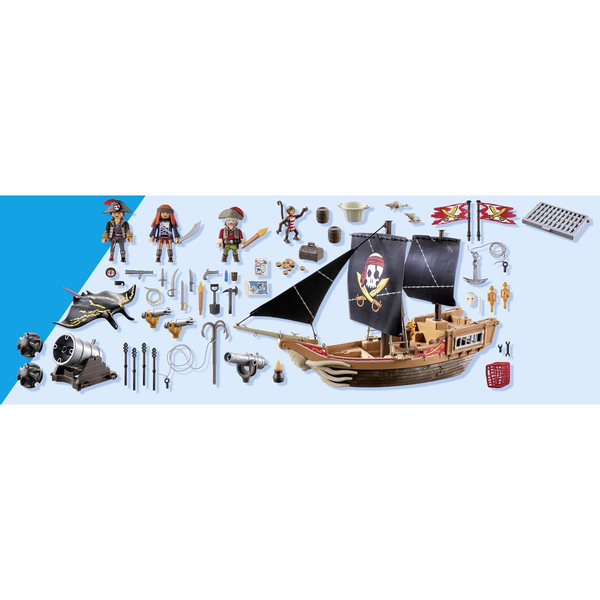 PLAYMOBIL® 71530 Velká pirátská loď
