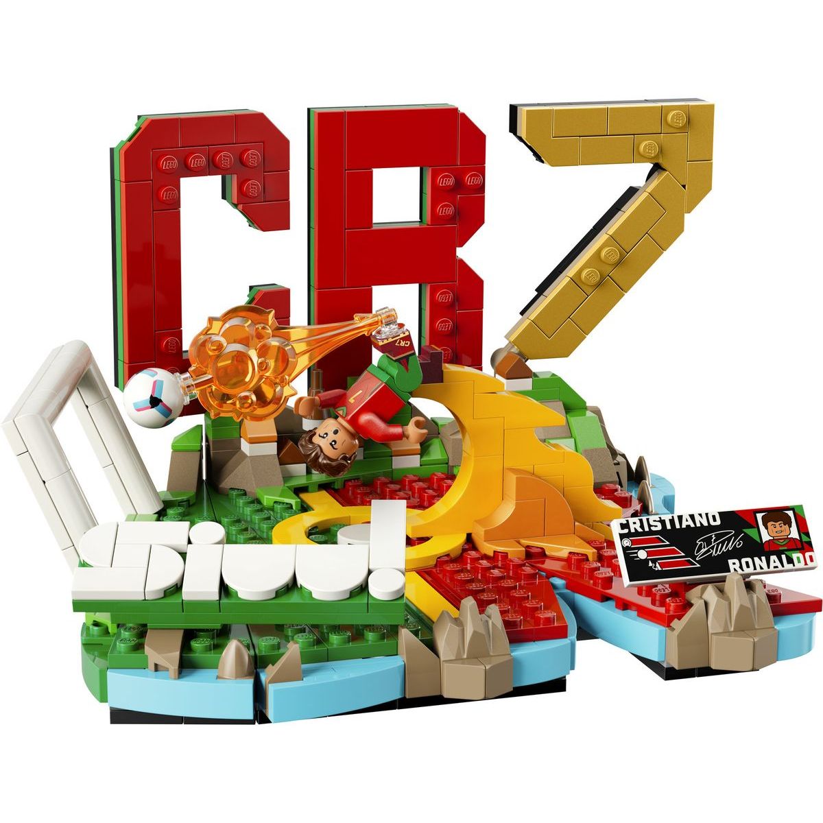 LEGO® Editions 43012 Cristiano Ronaldo - Hvězdné momenty fotbalu