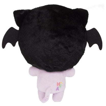 TM Toys Hoody Kin Academy Plyšová kočka Lumi s kapucí netopýra 29 cm