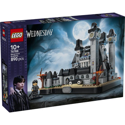 LEGO® Wednesday 76788 Akademie Nevermore - stavebnice s 890 dílky