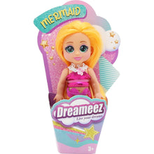 Funville Dreameez mini mořská panna v kornoutku oranžové vlásky