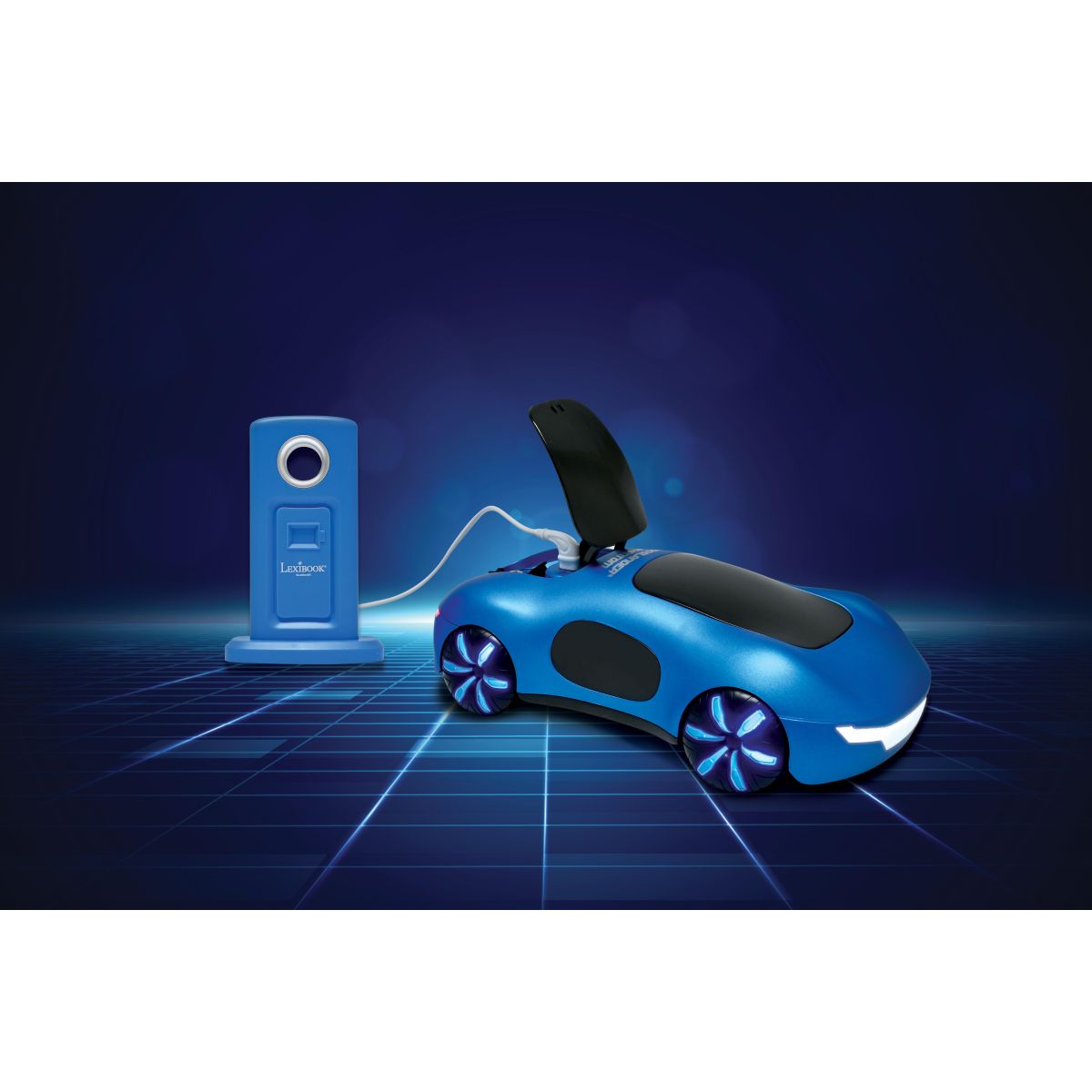 Lexibook Programovatelné auto se světelnými, zvukovými a kouřovými efekty