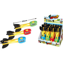 Alltoys Vystřelovací šipka na gumičku - modrá