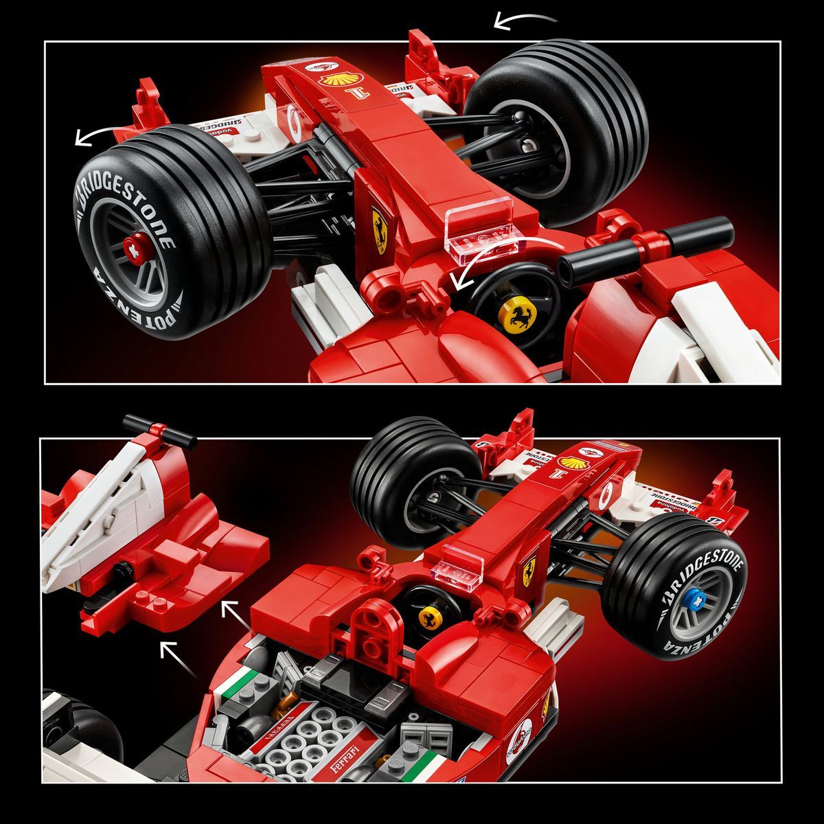 LEGO® Icons 11375 Ferrari F2004 a Michael Schumacher