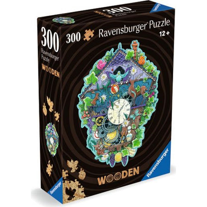 Ravensburger 120007593 Dřevěné puzzle Kukačkové hodiny 300 dílků