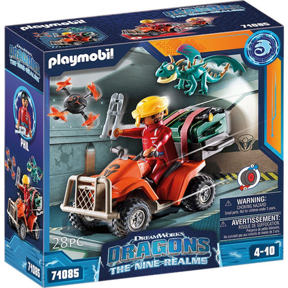 PLAYMOBIL® 71085 Dragons Devět říší Icaris Quad a Phil