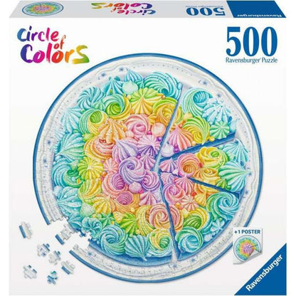 Ravensburger puzzle 173495 Duhový dort 500 dílků