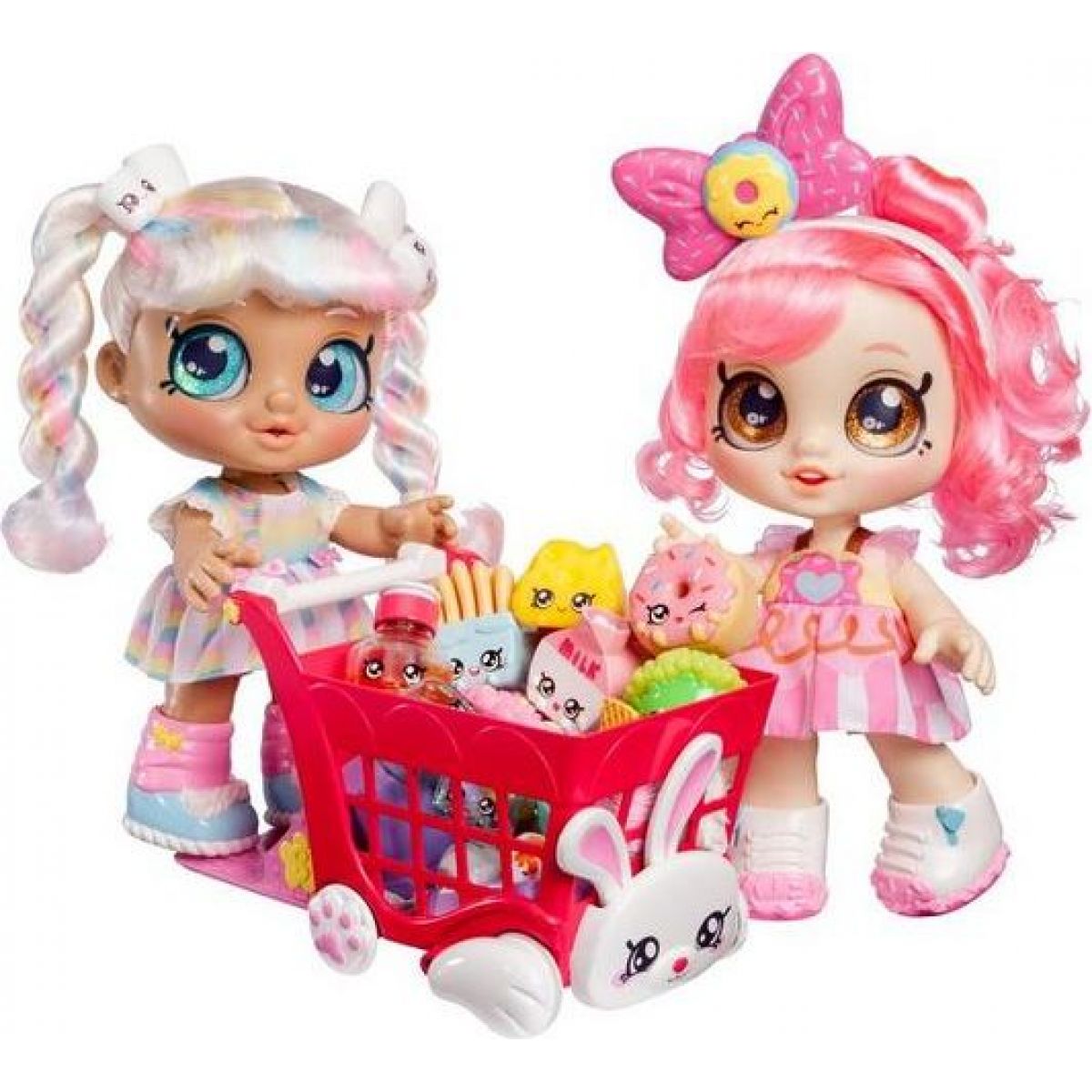 Kindi Kids nákupní vozík s doplňky