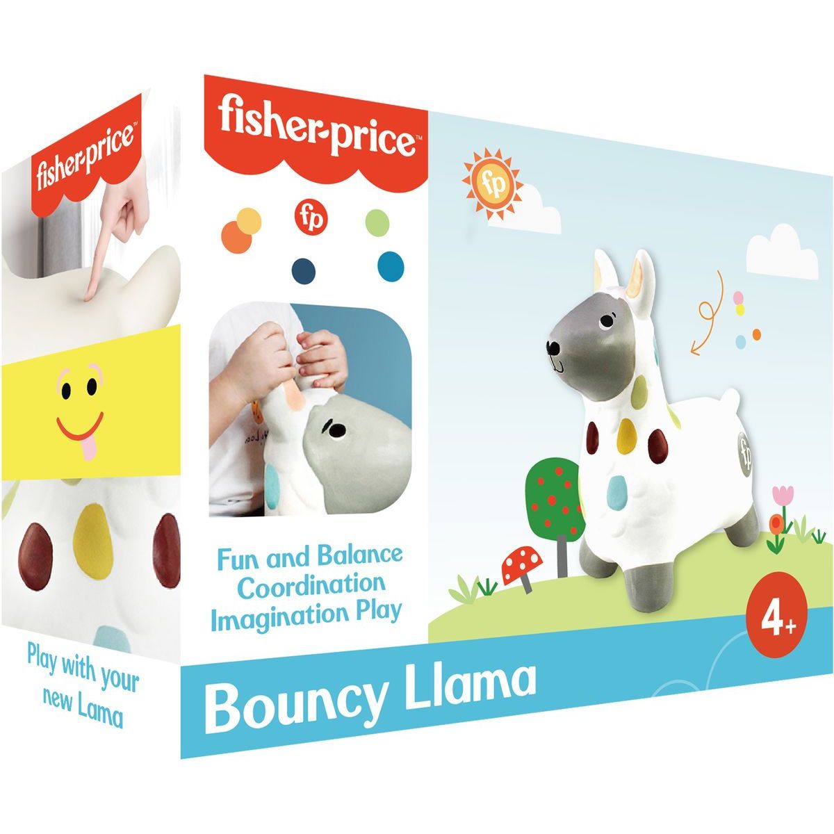 Fisher-Price Nafukovací Hopsadlo Lama