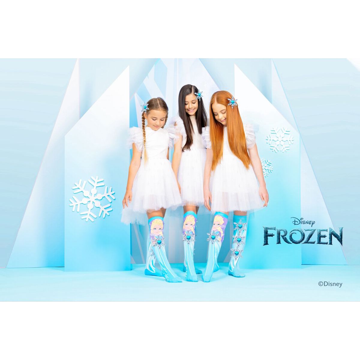 Madmia - Bláznivé podkolenky FROZEN ELSA