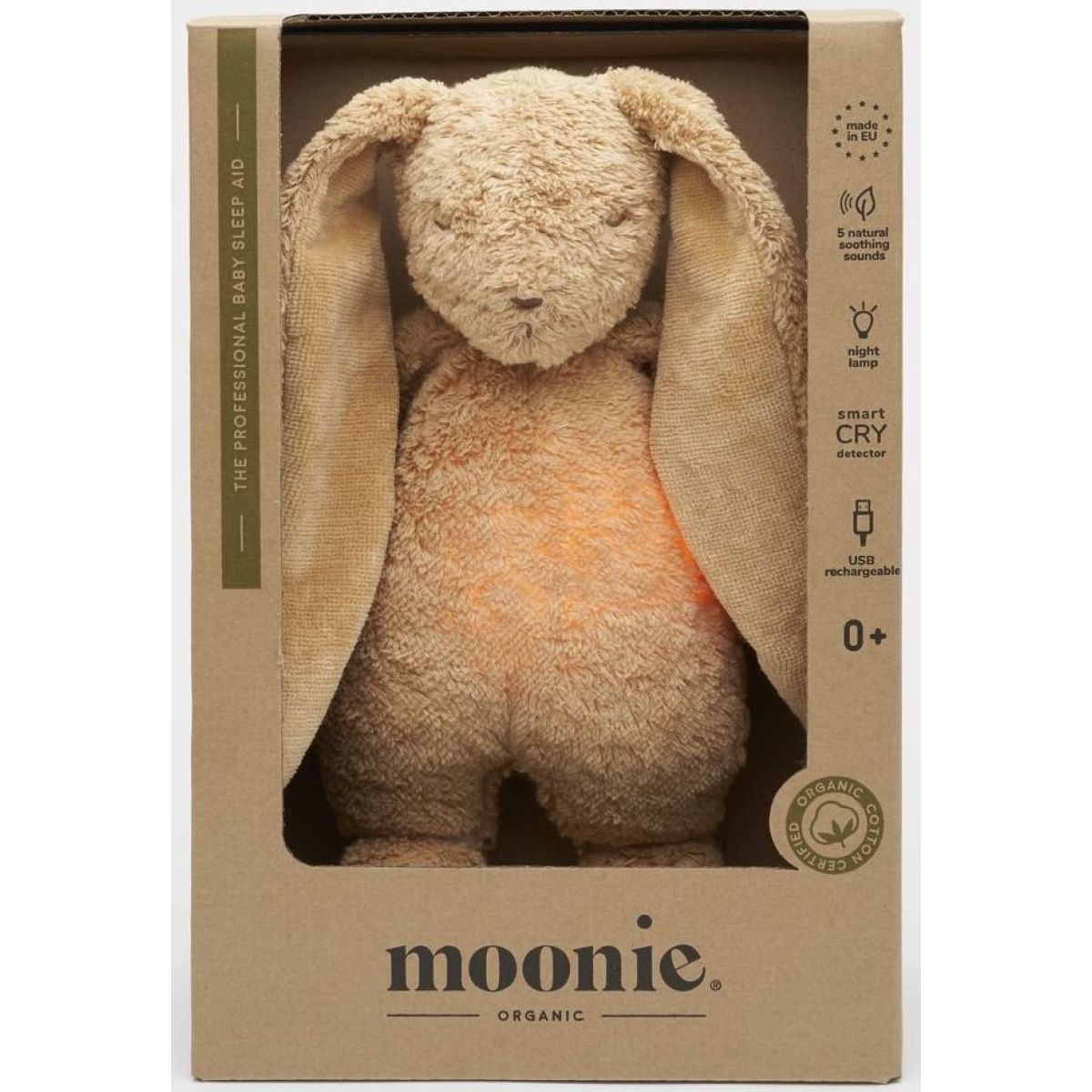Moonie Usínáček Zajíček 2.0 Organic Cappuccino