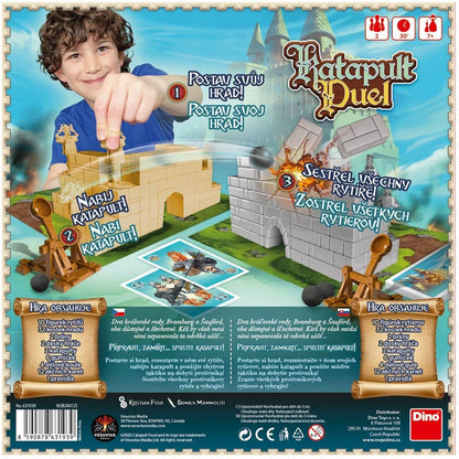 Dino Katapult duel - dětská hra
