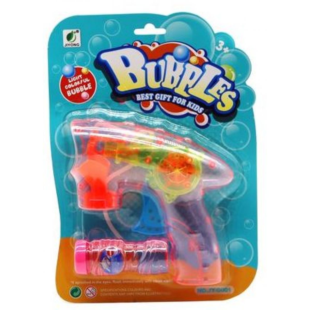 Alltoys Pistole bublifuková 55 ml růžová