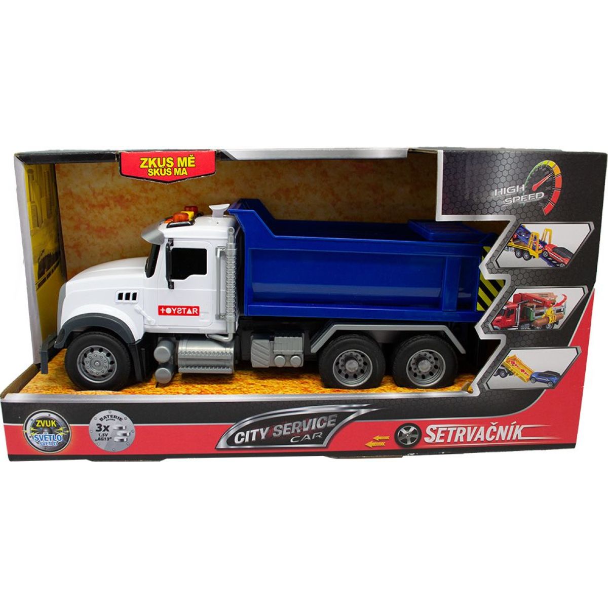 Sparkys CITY SERVICE CAR 1:14 Stavební auto sklápěčka