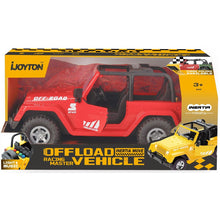 Alltoys Džíp 1:10 se světelným a zvukovým efektem červený