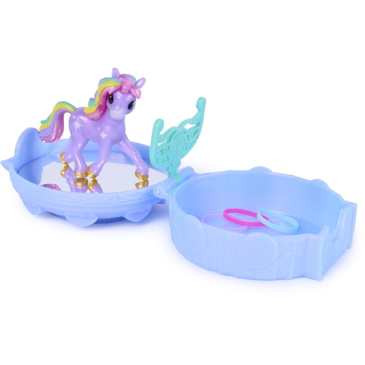 Unicorn academy česací hlava rozložitelná na hrací set