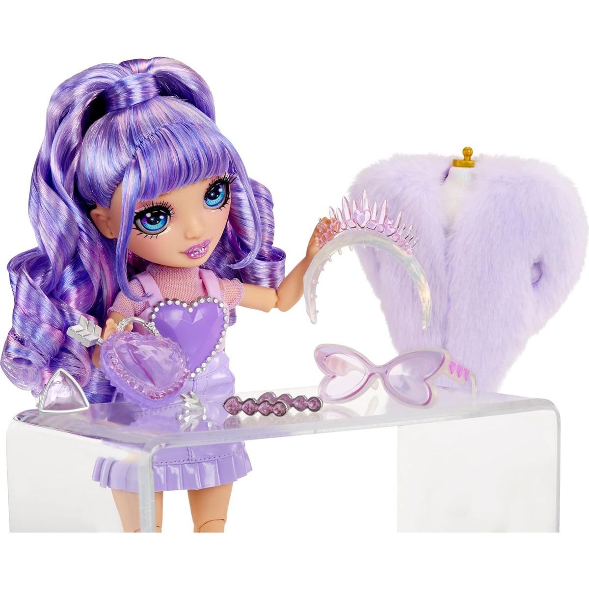 Rainbow High Creative Crystals panenka - Violet Willow