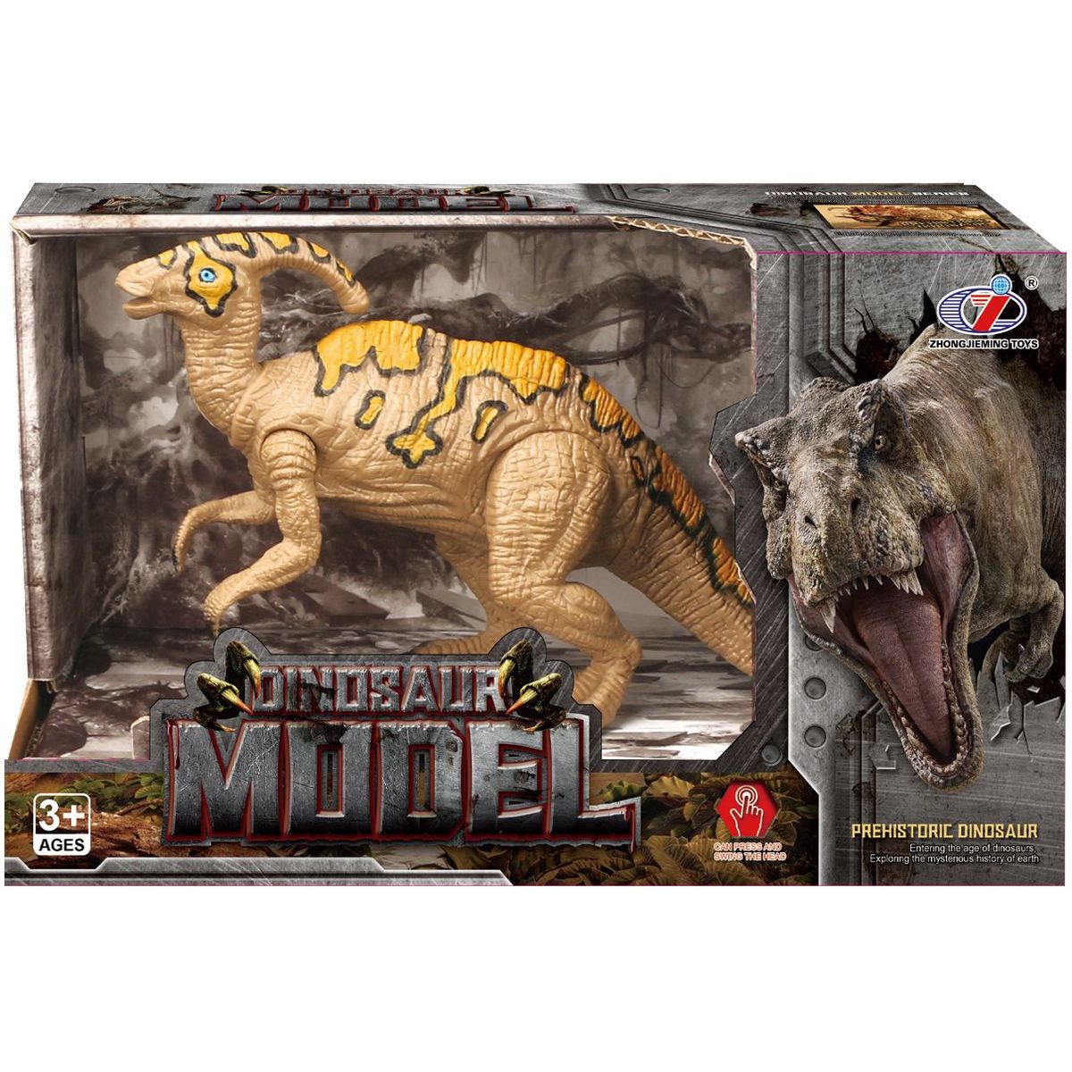 Dinosaurus 4 druhy 15 cm (F1)