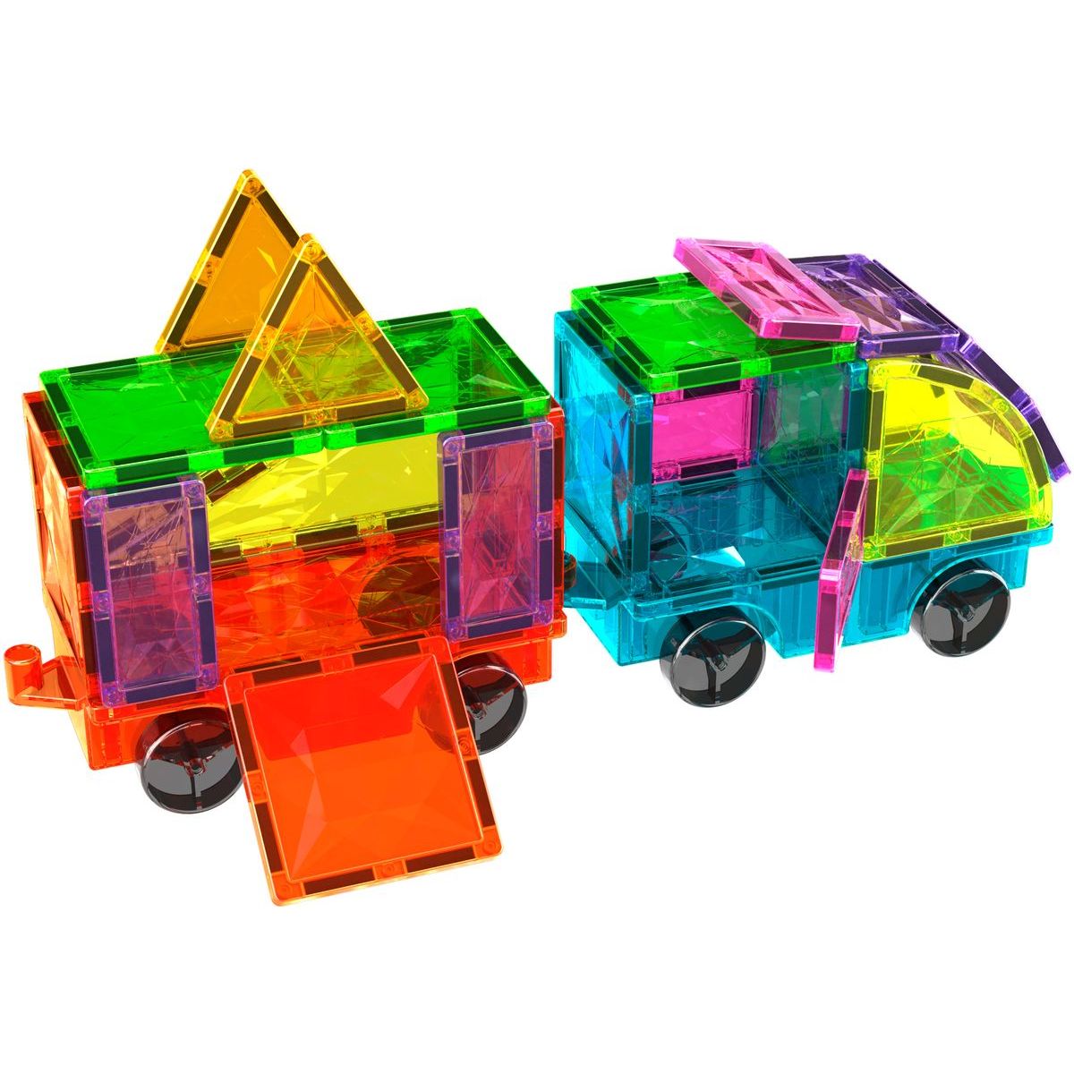 Geomag Magnetic Tiles Auta 24 dílků