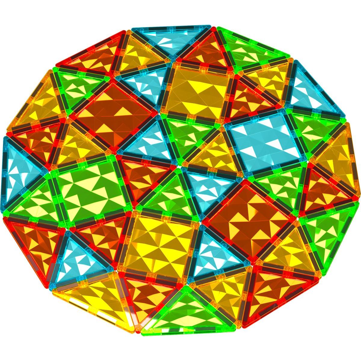 Geomag Magnetic Tiles 100 dílků