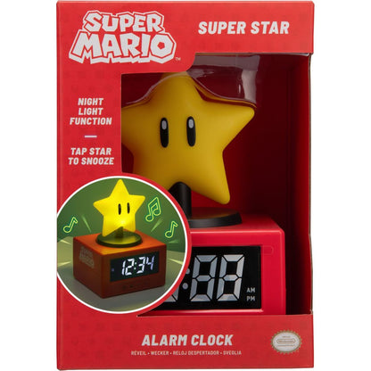 Paladone Super Mario Budík Super Star