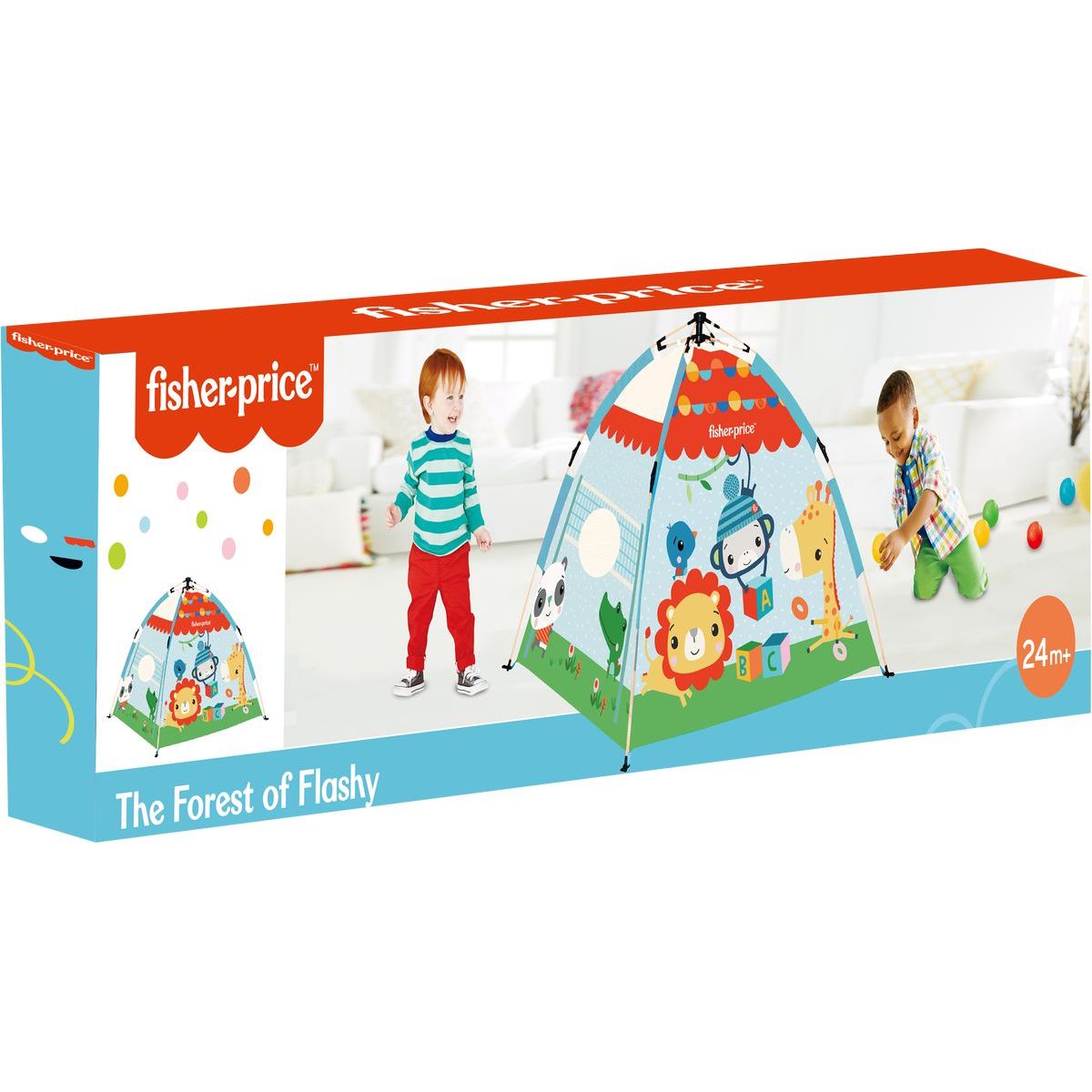 Fisher-Price Dětský stan se zvířátky