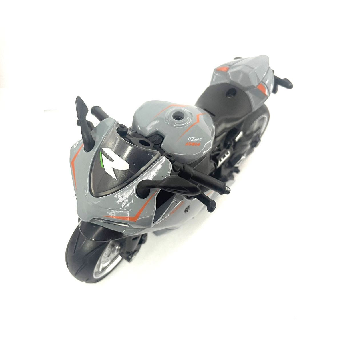 Alltoys Motorka 1 : 14 (131) šedo-oranžová