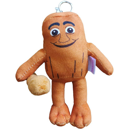 Brainrot Plyšová klíčenka 10 cm Tung Tung Tung Sahur