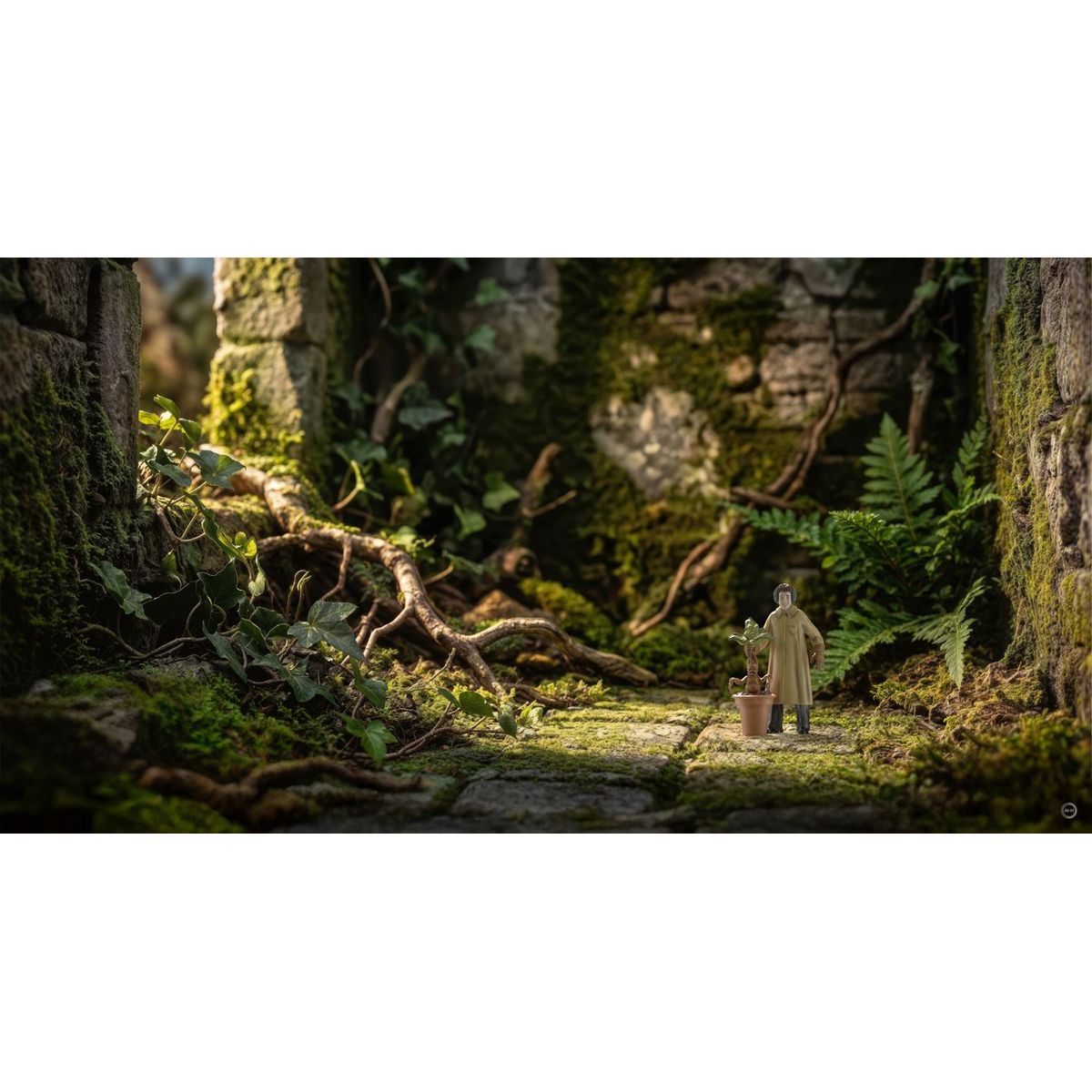 Schleich Harry Potter -Neville s mandragorou