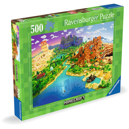 Ravensburger Puzzle Minecraft 500 dílků