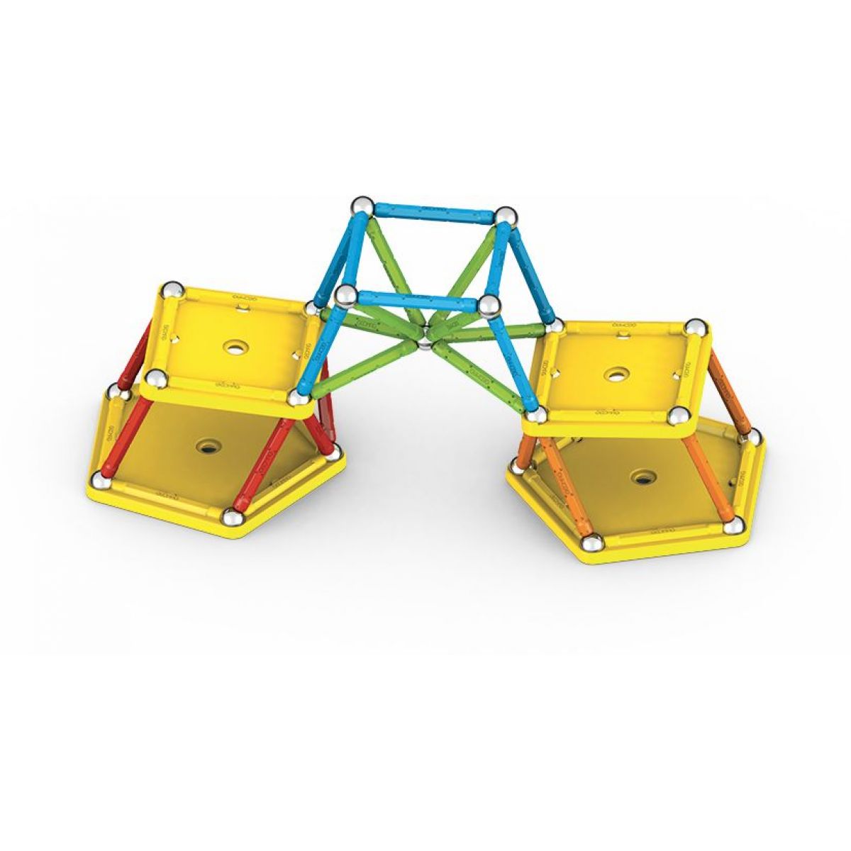 Geomag Supercolor recycled 60 dílků