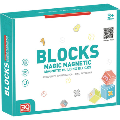Sparkys Magnetická stavebnice - 66 ks
